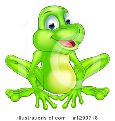 Frogs Clipart #1299718 by AtStockIllustration