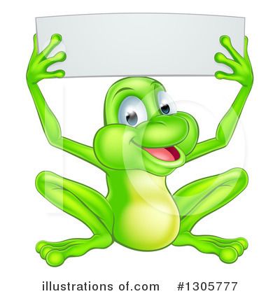 Royalty-Free (RF) Frog Clipart Illustration by AtStockIllustration - Stock Sample #1305777