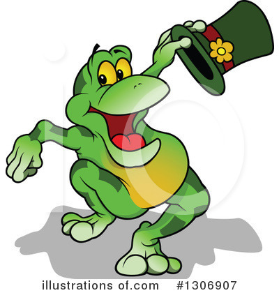 Royalty-Free (RF) Frog Clipart Illustration by dero - Stock Sample #1306907