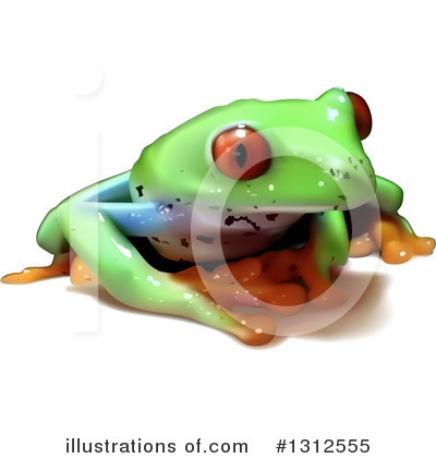 Tree Frog Clipart #1312555 by dero