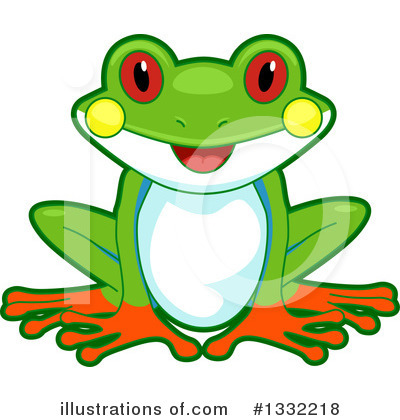 Tree Frog Clipart #1332218 by BNP Design Studio