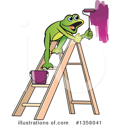 Royalty-Free (RF) Frog Clipart Illustration by Lal Perera - Stock Sample #1356041