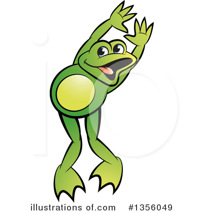 Royalty-Free (RF) Frog Clipart Illustration by Lal Perera - Stock Sample #1356049