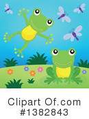 Frog Clipart #1382843 by visekart