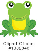 Frog Clipart #1382846 by visekart