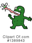 Frog Clipart #1389843 by lineartestpilot