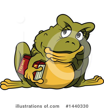 Royalty-Free (RF) Frog Clipart Illustration by dero - Stock Sample #1440330