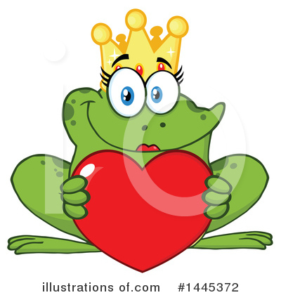 Royalty-Free (RF) Frog Clipart Illustration by Hit Toon - Stock Sample #1445372