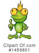 Frog Clipart #1459801 by Domenico Condello