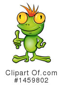 Frog Clipart #1459802 by Domenico Condello