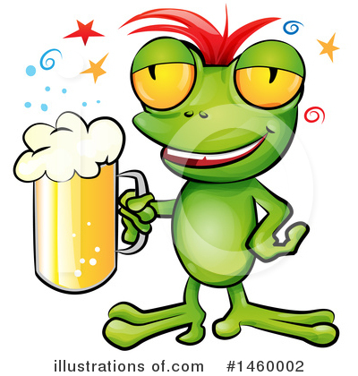 Frog Clipart #1460002 by Domenico Condello