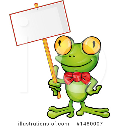 Frog Clipart #1460007 by Domenico Condello