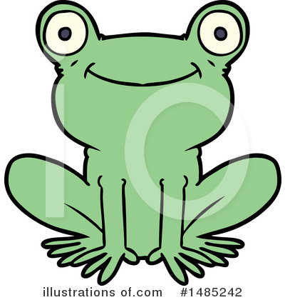 Royalty-Free (RF) Frog Clipart Illustration by lineartestpilot - Stock Sample #1485242