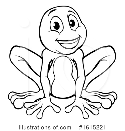 Royalty-Free (RF) Frog Clipart Illustration by AtStockIllustration - Stock Sample #1615221