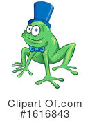 Frog Clipart #1616843 by Domenico Condello