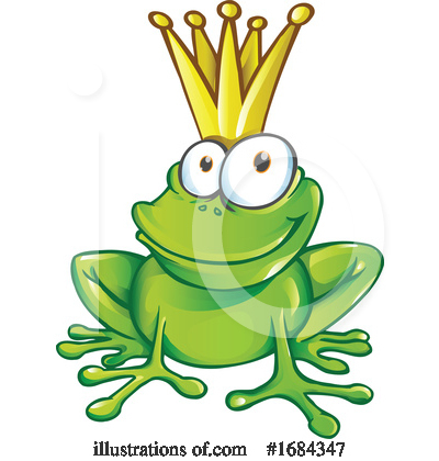 Frog Clipart #1684347 by Domenico Condello