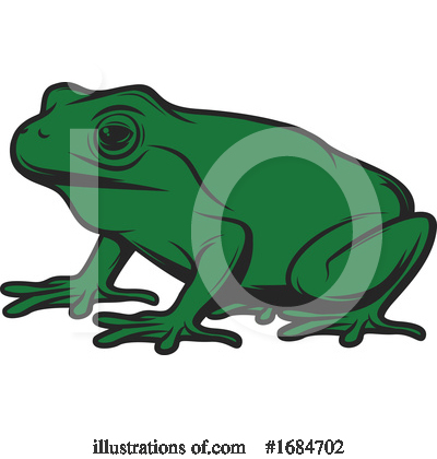Frog Clipart #1684702 by Vector Tradition SM