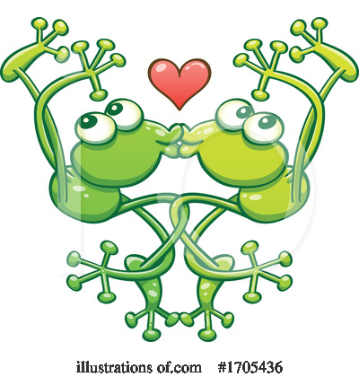Royalty-Free (RF) Frog Clipart Illustration by Zooco - Stock Sample #1705436