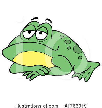 Bullfrog Clipart #1763919 by LaffToon