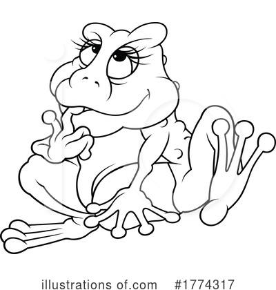 Royalty-Free (RF) Frog Clipart Illustration by dero - Stock Sample #1774317