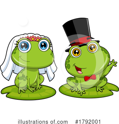 Royalty-Free (RF) Frog Clipart Illustration by Hit Toon - Stock Sample #1792001