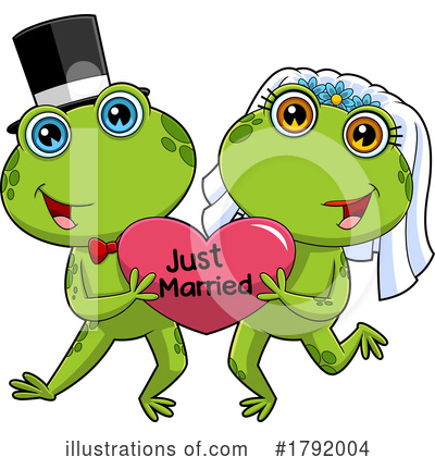 Royalty-Free (RF) Frog Clipart Illustration by Hit Toon - Stock Sample #1792004