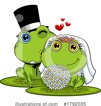 Frogs Clipart #1792005 by Hit Toon