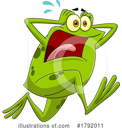 Royalty-Free (RF) Frog Clipart Illustration by Hit Toon - Stock Sample #1792011
