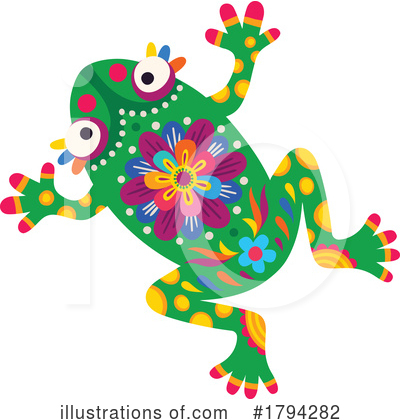 Frog Clipart #1794282 by Vector Tradition SM