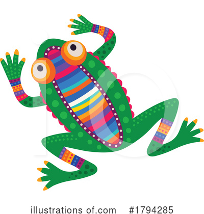 Frog Clipart #1794285 by Vector Tradition SM