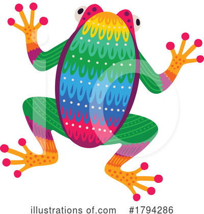 Frog Clipart #1794286 by Vector Tradition SM