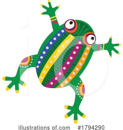Royalty-Free (RF) Frog Clipart Illustration by Vector Tradition SM - Stock Sample #1794290