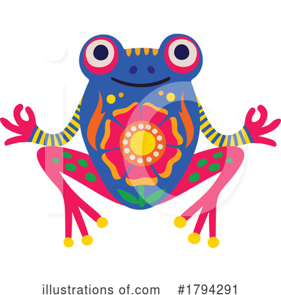 Royalty-Free (RF) Frog Clipart Illustration by Vector Tradition SM - Stock Sample #1794291