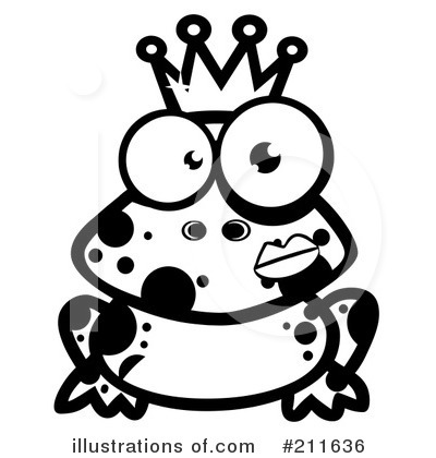 Frog Prince Clipart #211636 by Hit Toon