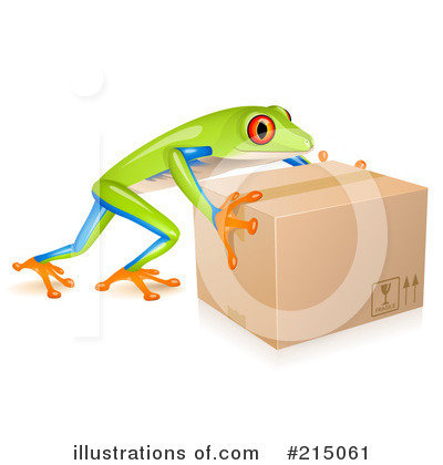 Royalty-Free (RF) Frog Clipart Illustration by Oligo - Stock Sample #215061