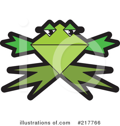 Royalty-Free (RF) Frog Clipart Illustration by Lal Perera - Stock Sample #217766