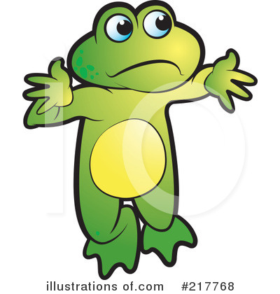 Royalty-Free (RF) Frog Clipart Illustration by Lal Perera - Stock Sample #217768