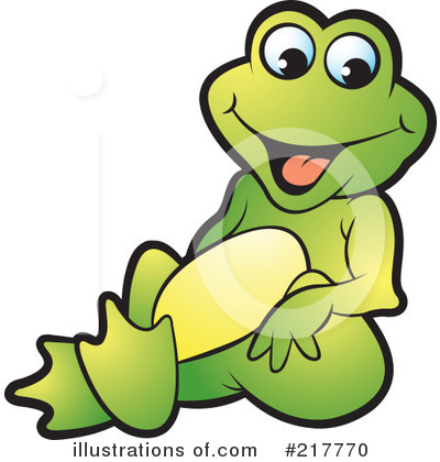 Royalty-Free (RF) Frog Clipart Illustration by Lal Perera - Stock Sample #217770