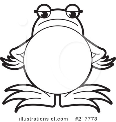 Royalty-Free (RF) Frog Clipart Illustration by Lal Perera - Stock Sample #217773