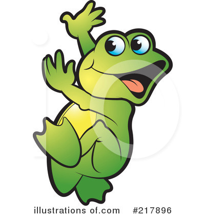 Royalty-Free (RF) Frog Clipart Illustration by Lal Perera - Stock Sample #217896