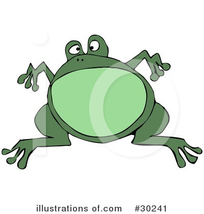Royalty-Free (RF) Frog Clipart Illustration by djart - Stock Sample #30241