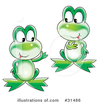 Frog Clipart #31486 by Alex Bannykh