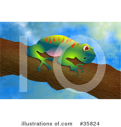 Royalty-Free (RF) Frog Clipart Illustration by Prawny - Stock Sample #35824