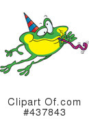 Frog Clipart #437843 by toonaday