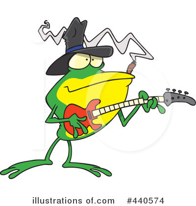 Royalty-Free (RF) Frog Clipart Illustration by toonaday - Stock Sample #440574
