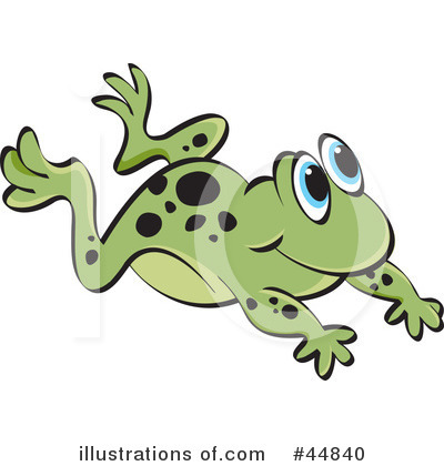 Royalty-Free (RF) Frog Clipart Illustration by Lal Perera - Stock Sample #44840