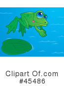 Frog Clipart #45486 by John Schwegel