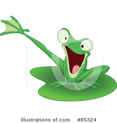 Royalty-Free (RF) Frog Clipart Illustration by yayayoyo - Stock Sample #85324