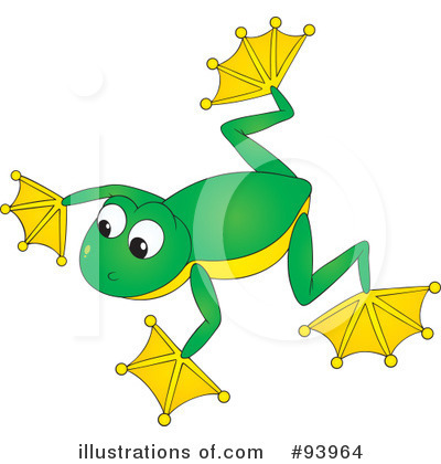 Royalty-Free (RF) Frog Clipart Illustration by Alex Bannykh - Stock Sample #93964