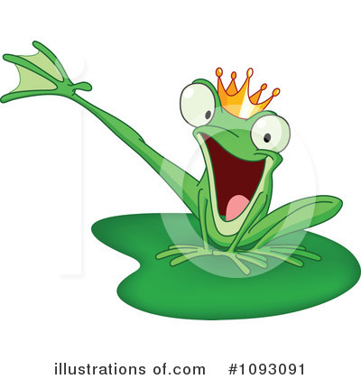 Royalty-Free (RF) Frog Prince Clipart Illustration by yayayoyo - Stock Sample #1093091